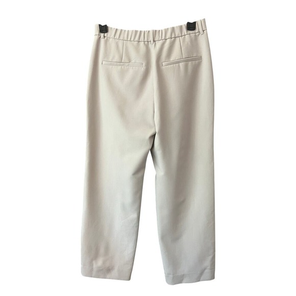 Abercrombie & Fitch Sloane Tailored Straight Pant Light Taupe - Picture 5 of 8